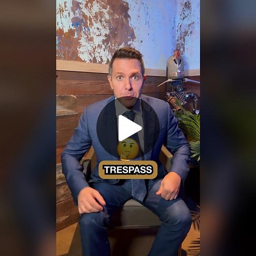 Trespass On Your Own Property? #trespassing #tenant #lawyer