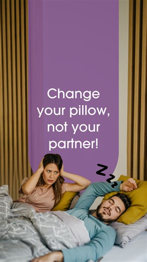 Have a snoring spouse? Change your pillow, not your spouse! With Ultimo Bampillow’s shredded memory foam, it supports your neck and head, helps relieve nerve pressure, and improves airflow & blood flow! Sleep better together🌙✨ #habbitsg #jmlsg #supportlocalsg | JML Singapore