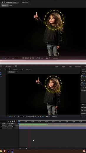 How to Make Circle Animation in After Effects | Highlighting Animation in After Effects #tutorial