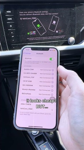 Best and Smallest Wireless CarPlay adapter - CarlinKit Mini Ultra 3 #techtips