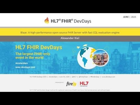 Blaze: A high-performance open source FHIR Server with fast CQL evaluation | FHIR DevDays 2025