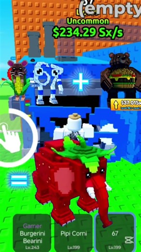 Omg crazy fuse brainrot from fuse machine in Escape Tsunami For Brainrots 😱🤯😵 Subscribe for INFINITY