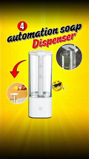 touchless soap dispenser auto sensor bathroom use #gadgets