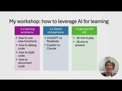 Learning to learn with Generative AI - Jenny Richmond