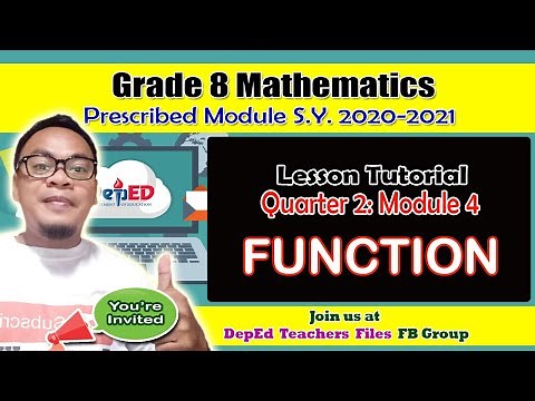 FUNCTION (Math 8 - Quarter 2: Module 4)