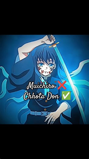 Chhota Don Muichiro 😎||ft. Tokiyo Muichiro||#shorts #anime #demonslayer