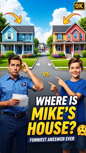 Confused Mailman 😂 Smart Kid’s Funny Answer | Viral Comedy Short