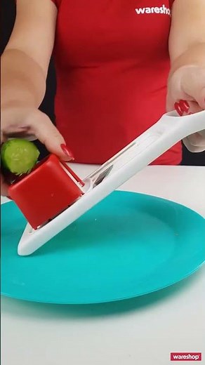 Testando o Super Chef Mini Fatiador Mandolin Tupperware