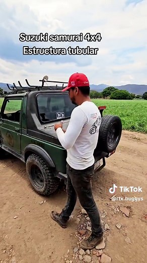 Modificación de Suzuki Samurai 4x4 con Estructura Tubular