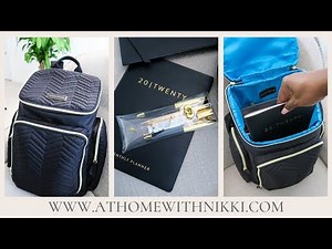 HOW TO ORGANIZE THE PERFECT BACKPACK FOR SCHOOL OR WORK PLUS HUGE GIVEAWAY