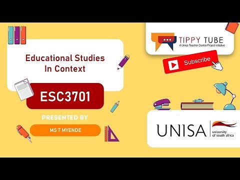 ESC3701: Educational Studies in Context by Ms T Myende