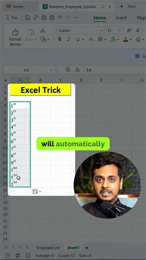 Superscript in excel⚡️ #excel #office #spreadsheets