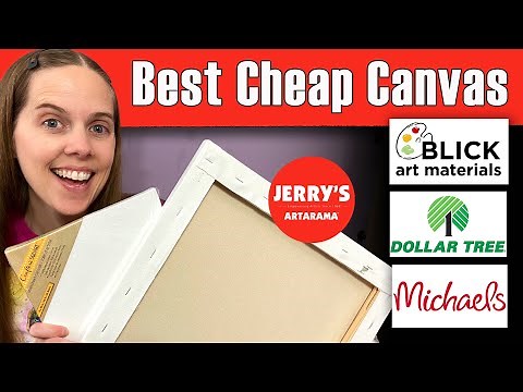 Best Cheap Canvas for Painting - Brand Comparison