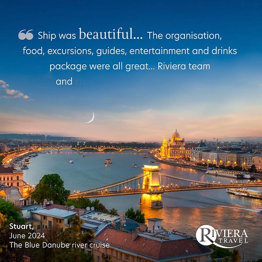 We’ve extended our price freeze on 2026 river cruises! Book your cruise exploring the best of the Danube before 28 February. | Riviera Travel