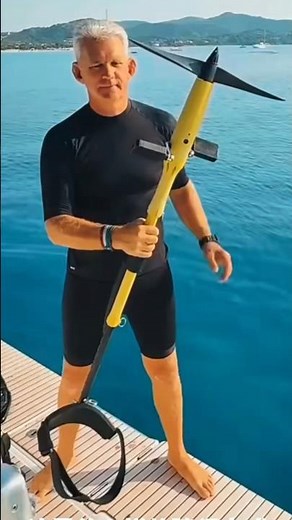 Swimming with a Boat Propeller! #shortvideo #shorts
