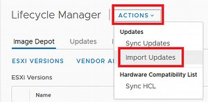 vSphere Lifecycle Manager Convert Baselines -> Image - vDan