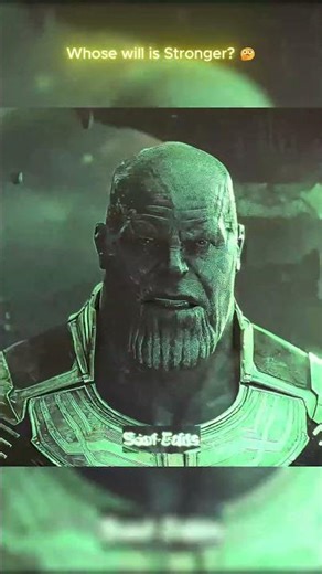 Whose will is Stronger? 🤔 | Avengers - Infinity War | Song - Kamin (Slowed) #shorts