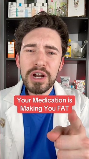 🚨 Medications that cause you to GAIN WEIGHT?!! #weightgain #medication #pharmacy