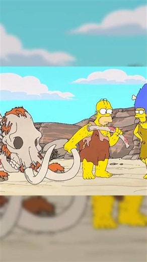 The Simpsons in ancient times