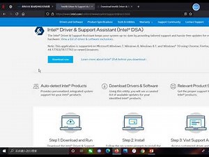 Intel® Driver & Support Assistant