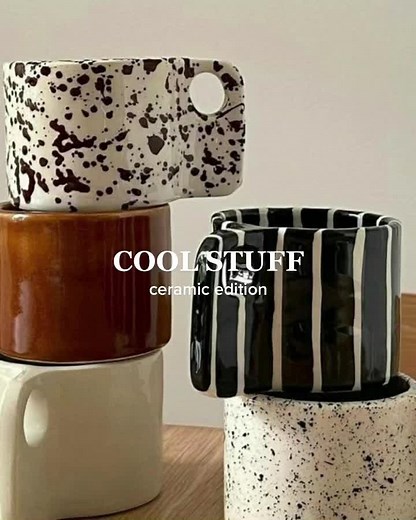 COOL STUFF CERAMICA 🫶🏼🫶🏼🫶🏼 #aesthetic #aesthetics #inspo #insp #ceramics #pottery #handmade