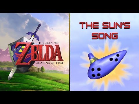 Zelda Ocarina Of Time - The Sun's Song