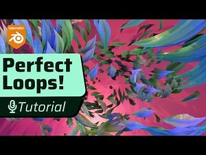 Perfect Looping Particle Trail Simulations Blender Geometry Nodes Motion Graphics