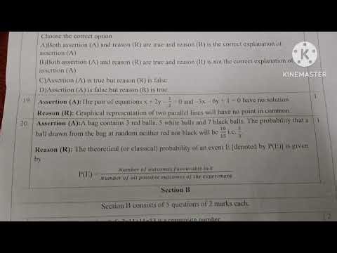Math Basic Sample Paper Preboard Class 10 2025-26/ Math Preboard Sample Paper