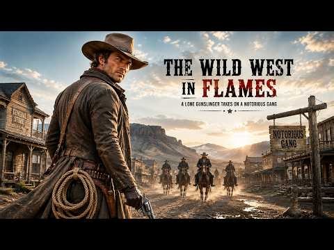 The Wild West in Flames – A Lone Gunslinger Takes on a Notorious Gang | Classic Western Movie Full