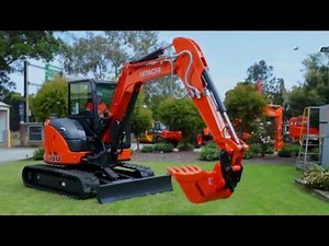 Hitachi ZX-5 Mini Excavator: Energy Saving