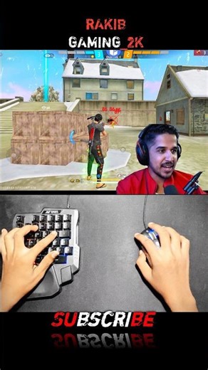 Free Fire Gaming keyboard mouse🖱️⌨️📲 Gameplay #mixpro #geekgamer #shorts #shortsviral #youtubeshorts