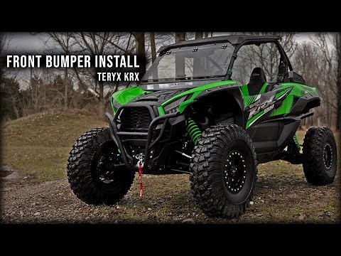 Kawasaki Teryx KRX Front Bumper Install | How To