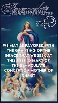 Day 5 Novena to the Immaculate Conception – Prayer for Grace and Divine Favor