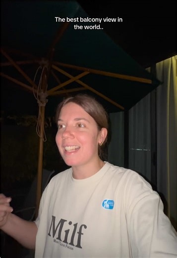 Incredible Balcony Views at a Luxury Resort