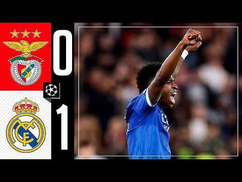 HIGHLIGHTS | Benfica 0-1 Real Madrid | Champions League