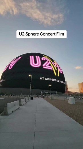 V-U2: An Immersive Concert Experience at Sphere Las Vegas is a Concert film created specifically for the Sphere Experience. It's an audio, visual, mental and physical experience that words really can't describe. Most times you would have no idea that the band isn't actually there, it looked, felt and sounded like a real concert. The graphics and detail were out of this world!!! @U2 @Sphere #sphere #u2 #vegas #lasvegas