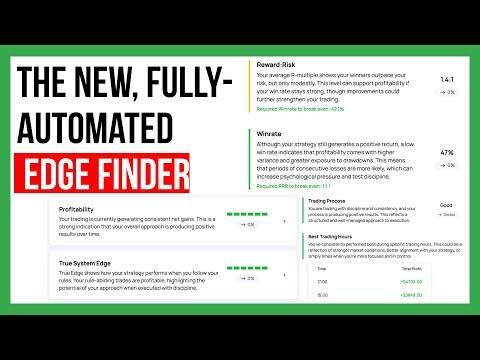 Better than AI! The new Edge Finder FINALLY shows your edge