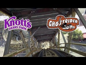 2019 GhostRider Wooden Roller Coaster Front Seat On Ride HD POV Knott's Berry Farm