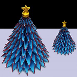 DIY Paper Christmas Tree 🎄 Christmas Tree Making Ideas 🌲 Christmas Decor Ideas 🎄 Easy Christmas Tree Making Step by Step Tutorial #diy #papercraft #christmasdecorations #christmastree #xmastree #christmascrafts #decoration #christmasdecor | MNS Crafts