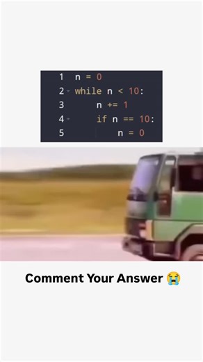 Coding Rider on Instagram: "Comment Your Answer 😭 #coding #programming #learntocode #java #viral #code #codinglife #dsa #codingrider #problemsolving #python #pythonprogramming #comment"