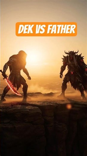 Predator Badlands Dek vs Father Fight #predatorbadlands