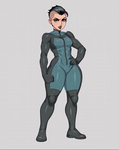 Mohawk Mark - Female Variants - Invincible War - (Scenepack in 4K) #edit #edits