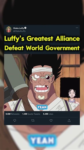 Luffy's Greatest Alliance #onepiece #shorts #luffy