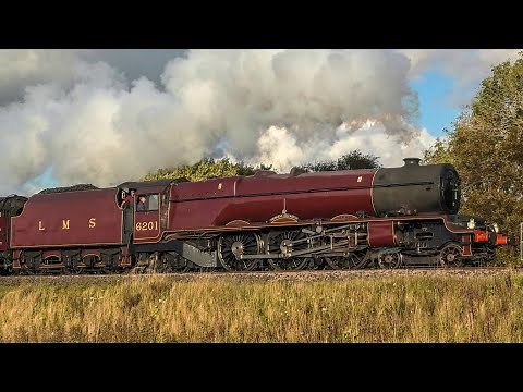 LMS 6201 Princess Elizabeth - The Big Red Machine !