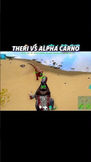 Theri vs Alpha Carno #ark #arkmobile #arkultimatemobileedition