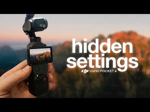 10 DJI Pocket 4 Settings HIDDEN in Plain Sight