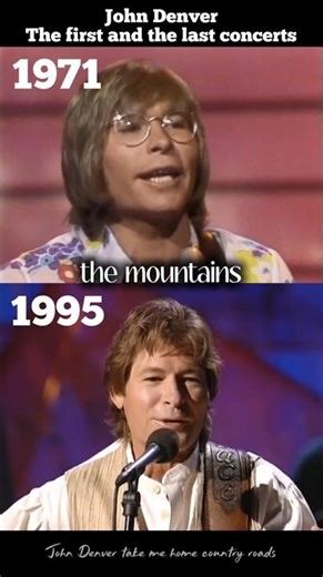 1971vs2025: the first and the last concerts #johndenver #takemehomecountryroads #nostalgia #70smusic