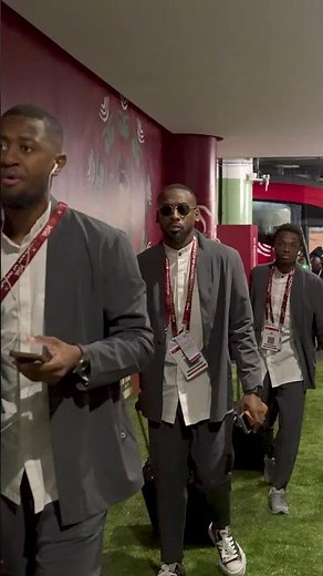 Comoros are here for the big night. Team arrival ahead of the #TotalEnergiesAFCON2025 opener. 🇰🇲