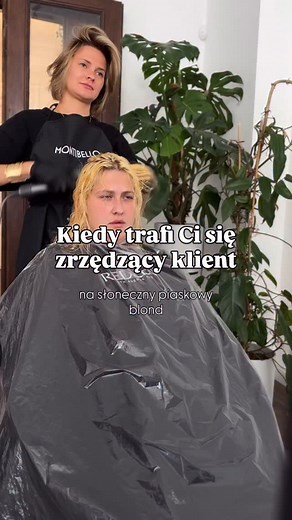194K views · 1.2K reactions | Kocham to, robić piękne blondy  Repost żartu którego nie zrozumiała połowa tiktoka  #fryzjer #blondwlosy #wlosy | PATRA EDU | Facebook