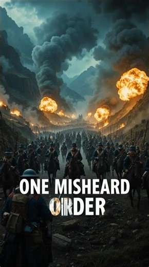 The Deadliest Command Mistake in History | #historyshorts #crimeanwar #shortsfeed